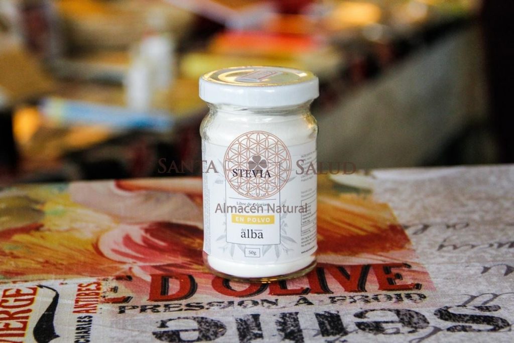 Stevia Polvo "Apícola del Alba" 50 g. - Santasalud.cl