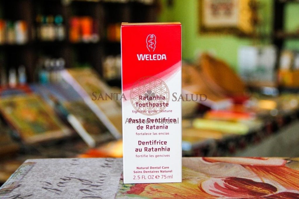 Pasta dentífrica de Ratania "Weleda" - Santasalud.cl